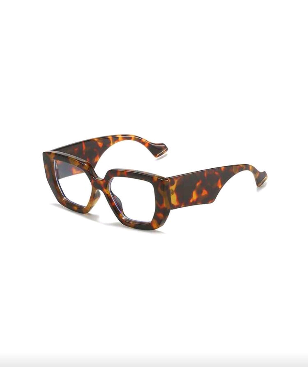 Leopard Print Glasses
